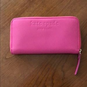 Pink Flamingo Kate Spade Wallet NWT